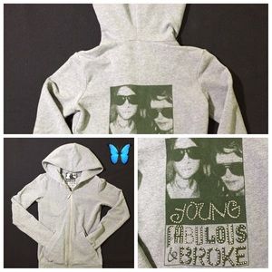 Young Fabulous & Broke Hoodie Grey XS